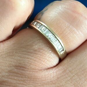 14 Carat Baguette Band